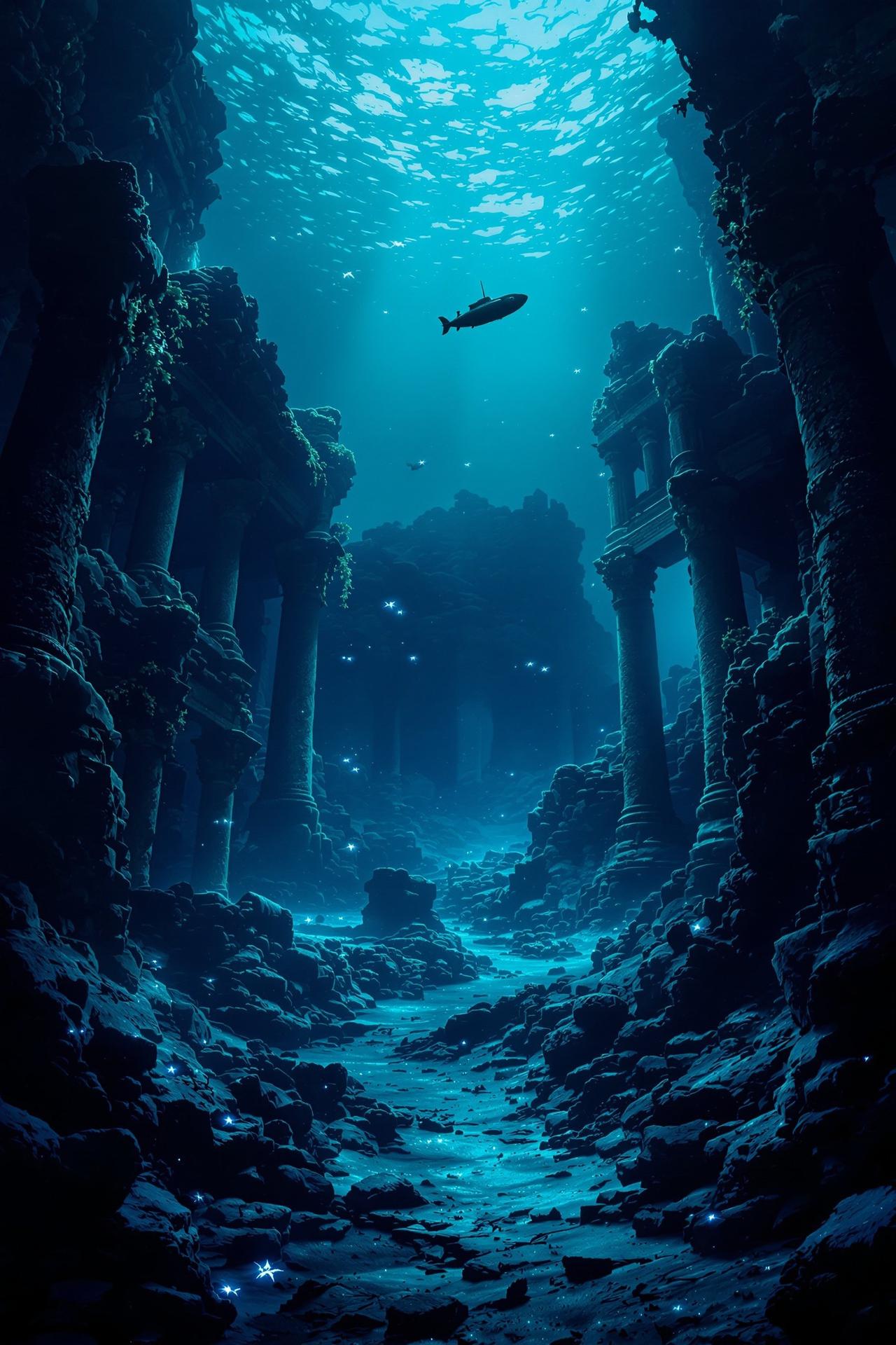 海底两万里 电影海报 - 玖玖影院
